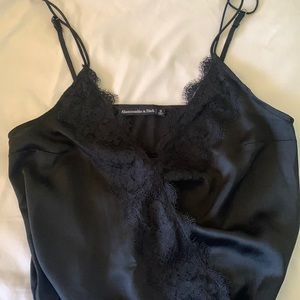 Abercrombie silk and lace bodysuit 🖤